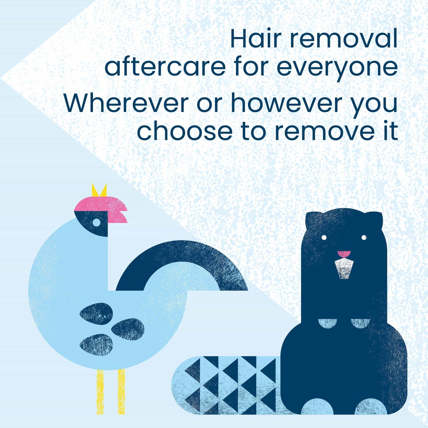 All-Over Body Scrub packaging – vegan hair removal aftercare