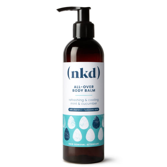 POST HAIR-REMOVAL MOISTURISER FOR WOMEN & MEN All-Over Body Balm -natural moisturiser - Hydrating post-hair removal care with natural ingredients like hyaluronic acid and vitamin E. Ideal for intimate areas, sensitive skin, and post-shaving or waxing