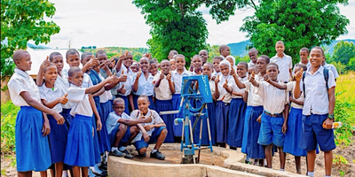 Sanitation improvements built for children in Tanzania