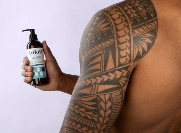 NKD nourishing skincare balm for hydration and glow