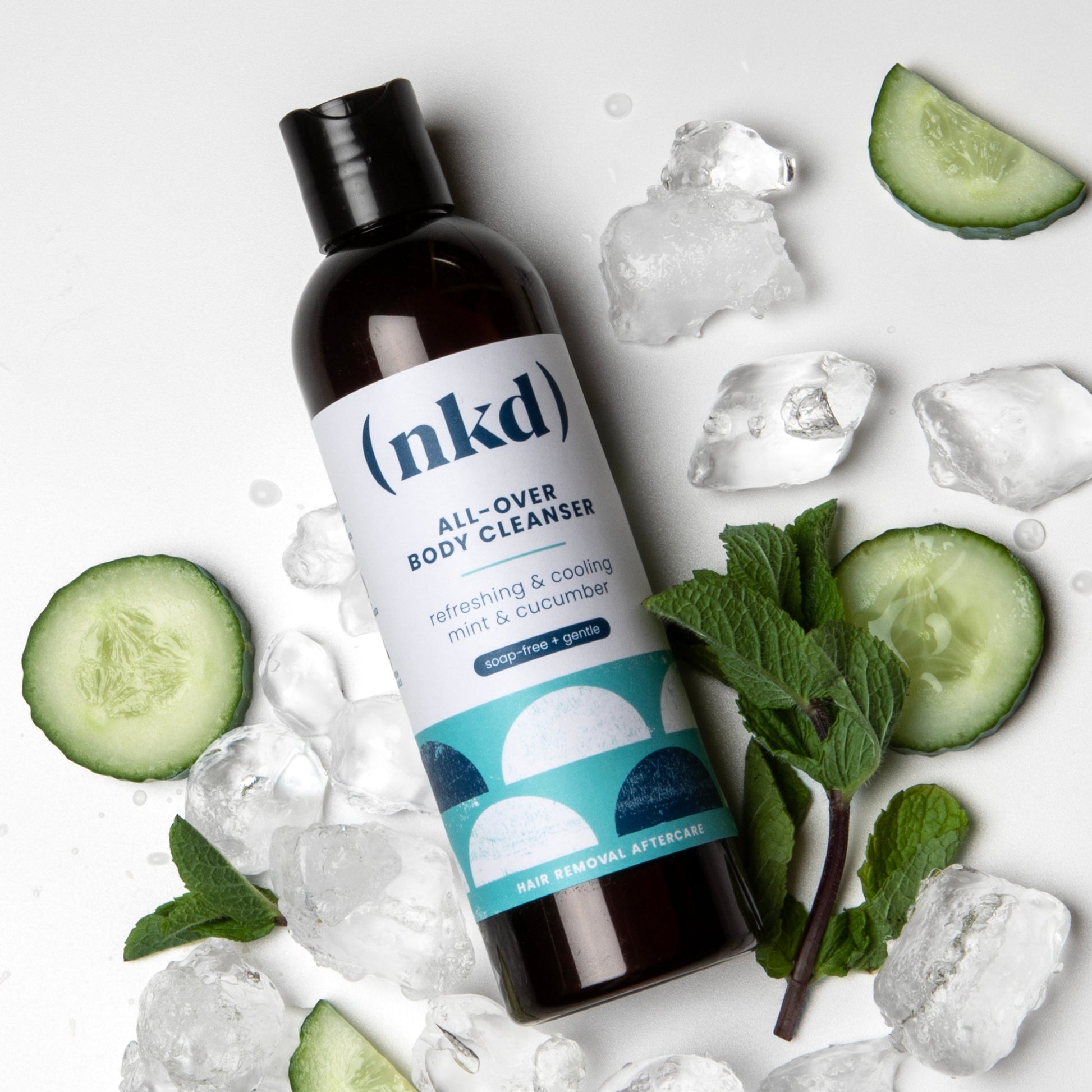 All-Over Body Cleanser – exfoliating body cleanser for pre-wax and post-wax care