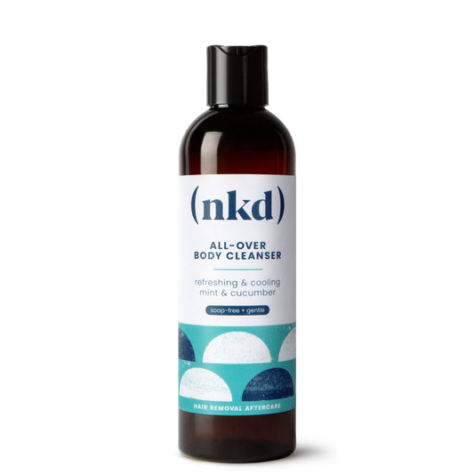 All-Over Body Cleanser – Soap-Free Shower Gel with Cucumber and Calendula, Best Shower Gel for Sensitive Skin